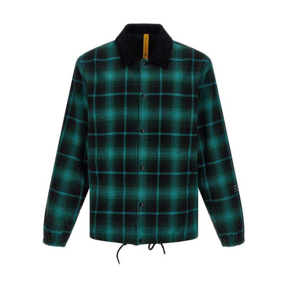 MONCLER GENIUS Bicolor Cotton Full-Length Men's Jacket